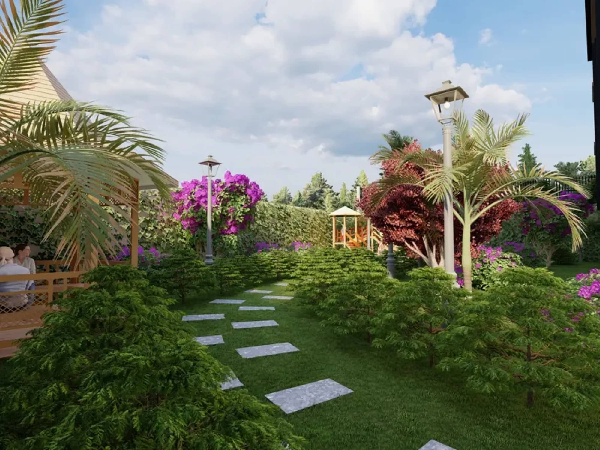 Blue Garden 2